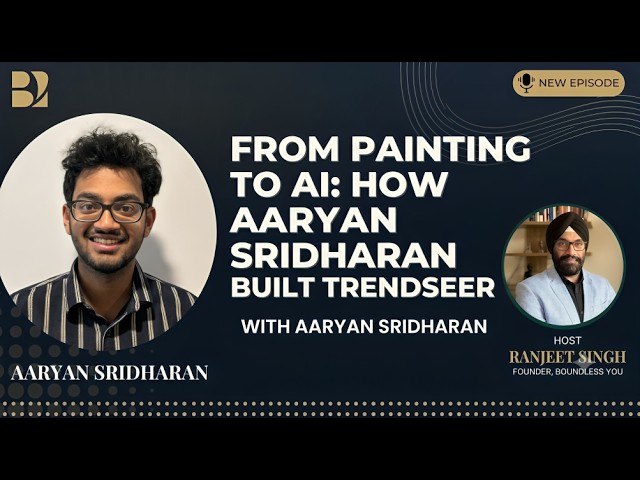 From Painting to AI - Aaryan Sridharan